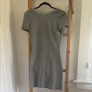 Striped Gray Dress